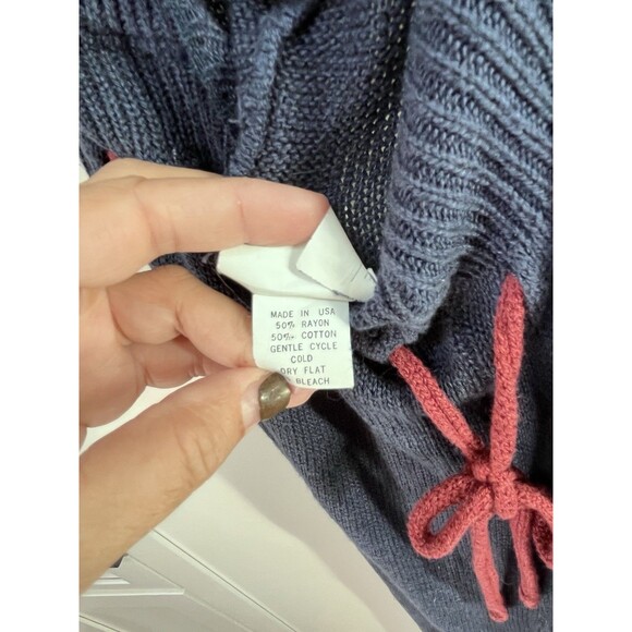 Vtg 90s Harmonie Knitwear Dance Romper Warm Up Cover Outfit Colorblock M - Picture 5 of 8